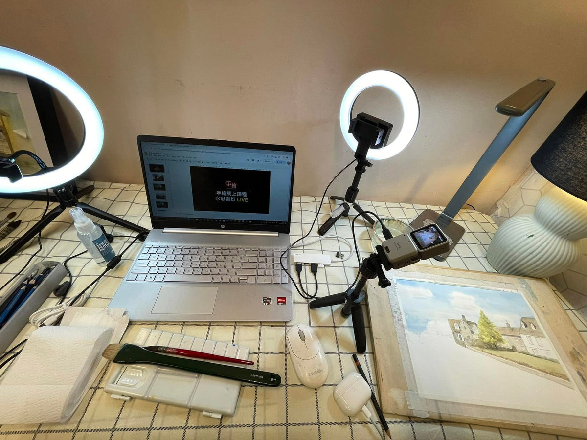 (線上) 風景水彩班 (團體班) 16, 23, 30 Oct 2026, 8:00pm - 10:00pm UK Time
